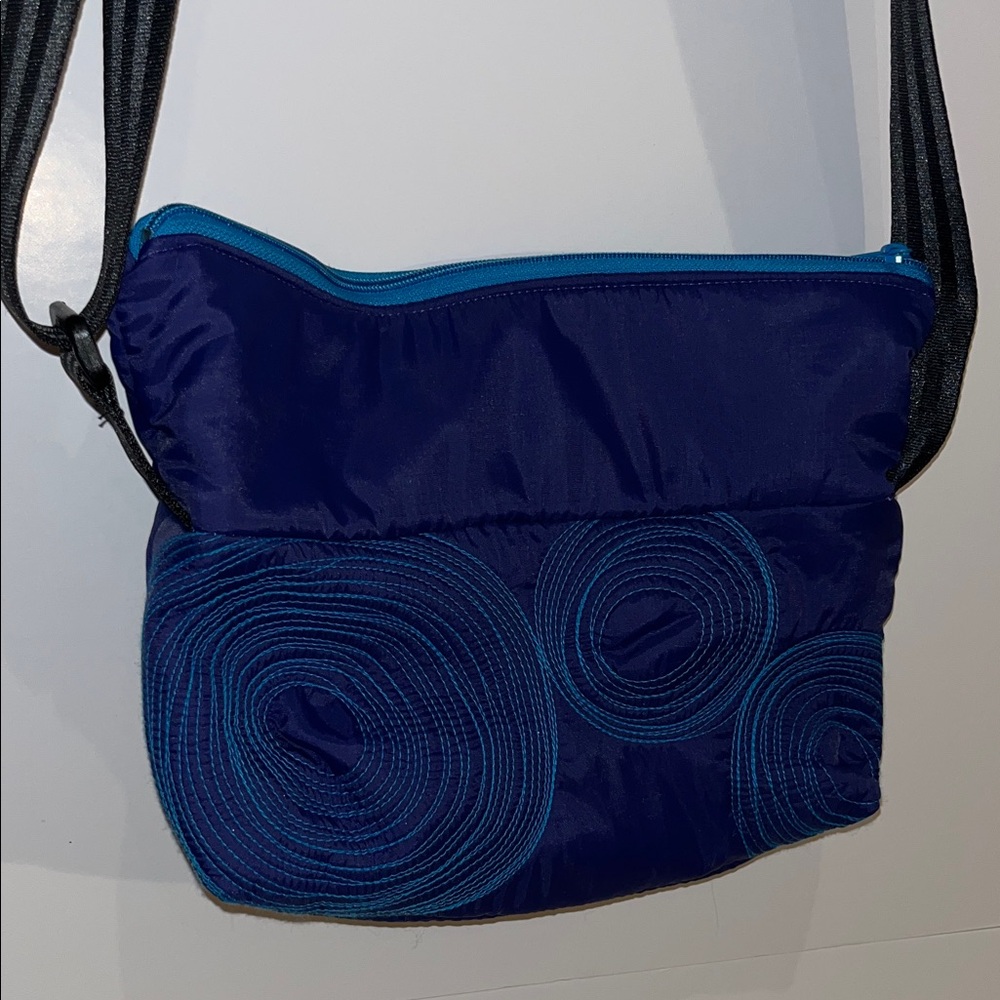 Tenacious Mini Blue Crossbody Bag